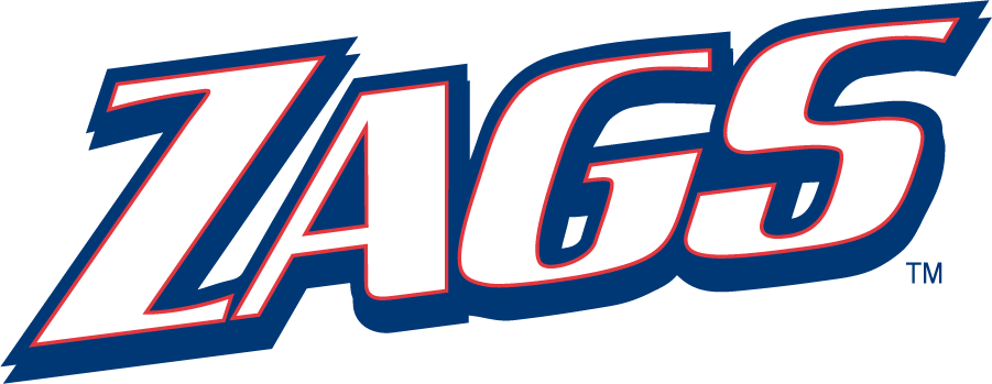 Gonzaga Bulldogs 2004-2011 Wordmark Logo DIY iron on transfer (heat transfer)